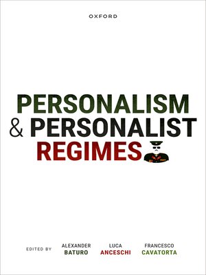 cover image of Personalism and Personalist Regimes